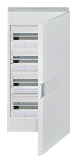 Електрощит Hager Vega VB418PB 72M з білими дверцятами