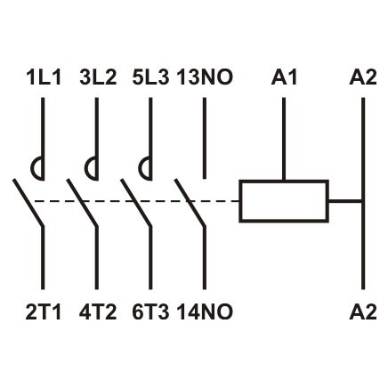 Контактор Promfactor FC-1/16А 1NO AC24В (FC10016024) - фото №3