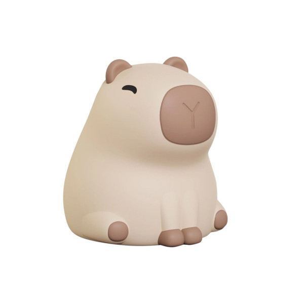 Нічник Капібара, настільна лампа з акумулятором Goldlux 329004 Kapibara Led 1x1W 3000K+RGB IP20