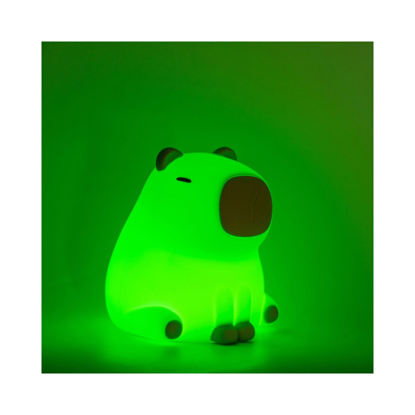 Нічник Капібара, настільна лампа з акумулятором Goldlux 329004 Kapibara Led 1x1W 3000K+RGB IP20 - фото №3