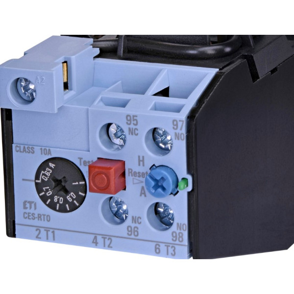 Тепловое реле ETI 004646589 CES-RT0-1.0 (CES 6…18) 0,63 - 1А - фото №2