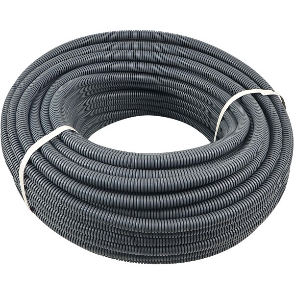 Гофрированная труба Аско-Укрем «Light» Ø20мм серая 50м (ТГ0000002)