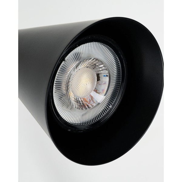 Підвісний світильник, люстра Azzardo AZ5621 Cygnus GU10 1x35W IP20 чорний - фото №1