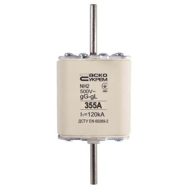 Запобіжник Аско-Укрем NH2 355A gG (A0050010044)