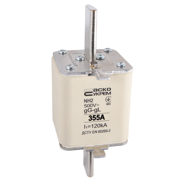 Запобіжник Аско-Укрем NH2 355A gG (A0050010044) - фото №1