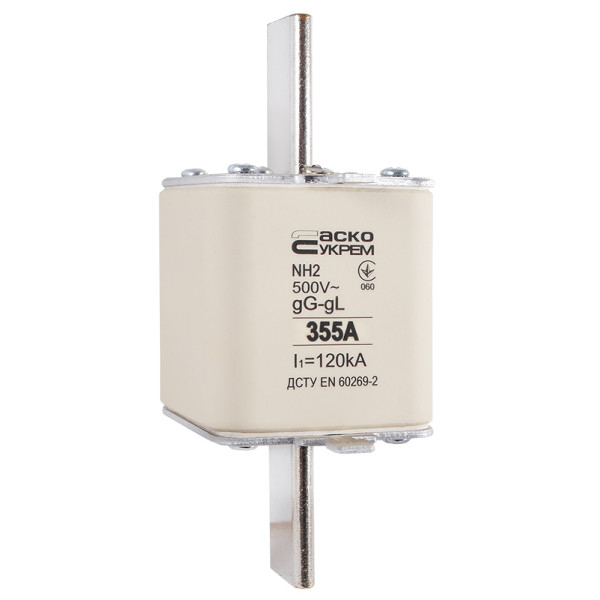 Запобіжник Аско-Укрем NH2 355A gG (A0050010044) - фото №2