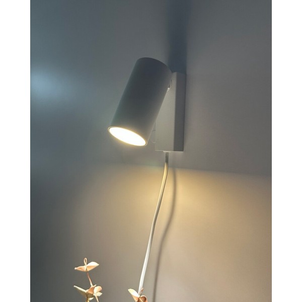 Бра, настенный светильник Nowodvorski 7773 Mono GU10 1x10W IP20 белый - фото №1