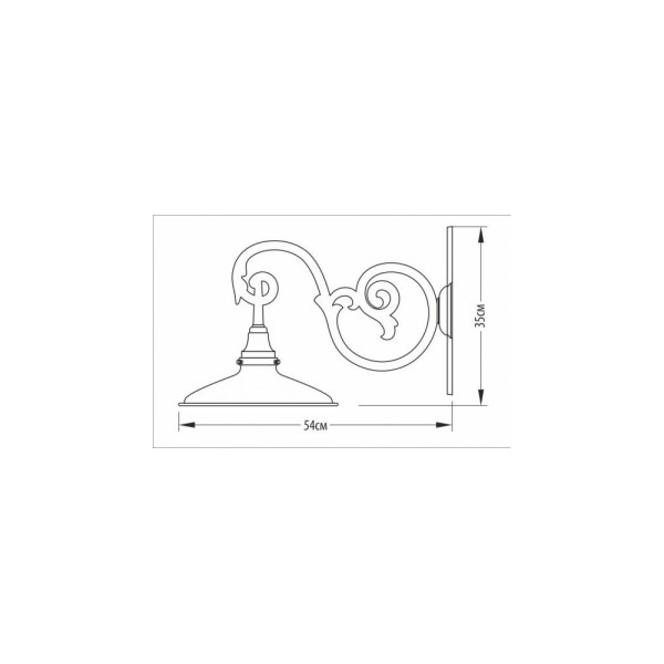 Бра, настінний світильник PikArt 2298 - фото №1