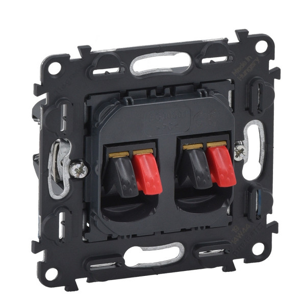 Механизм двойной аудио розетки Legrand Valena In`Matic