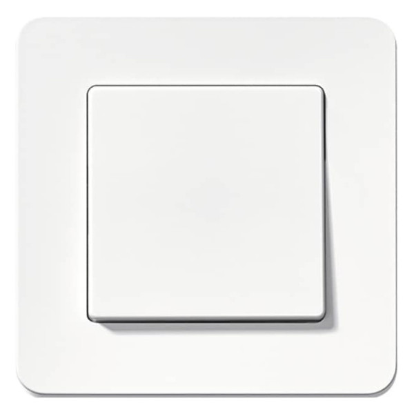 Одноместная рамка Berker Q.7 10116189 (полярная белизна) - фото №1