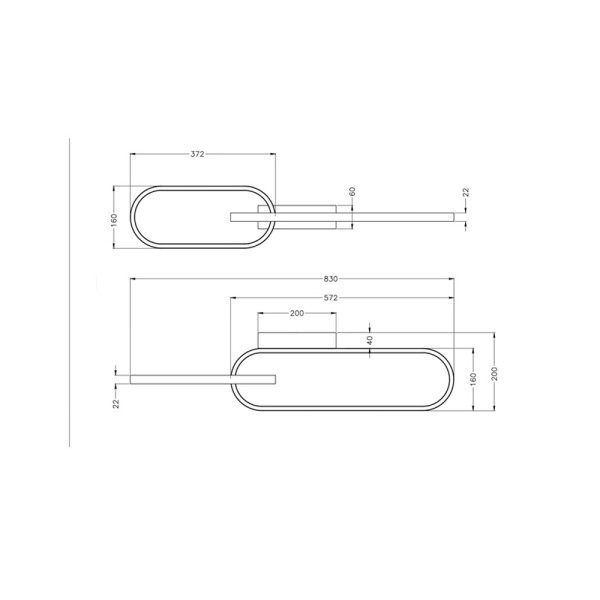 Люстра Zuma Line 5905316692954 Ravon LED 1x24W 3000K 1300Lm IP20 разноцветная - фото №1