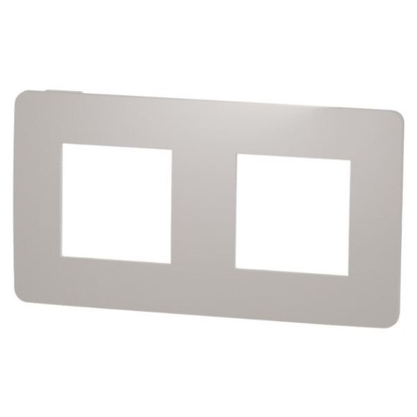 Двопостова рамка Schneider Electric NU280424 (шампань/білий) - фото №1