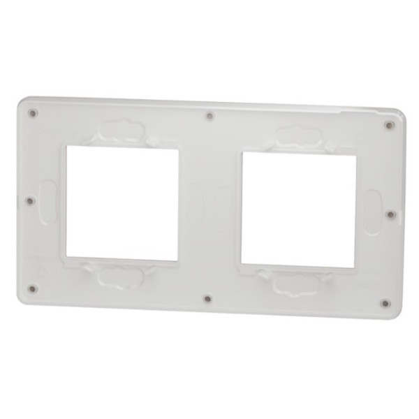 Двопостова рамка Schneider Electric NU280424 (шампань/білий) - фото №3