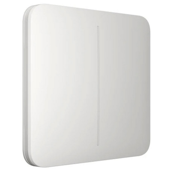 Клавиша умного выключателя 2кл Ajax 45120.144.WH SoloButton для LightSwitch белая (29791) - фото №1