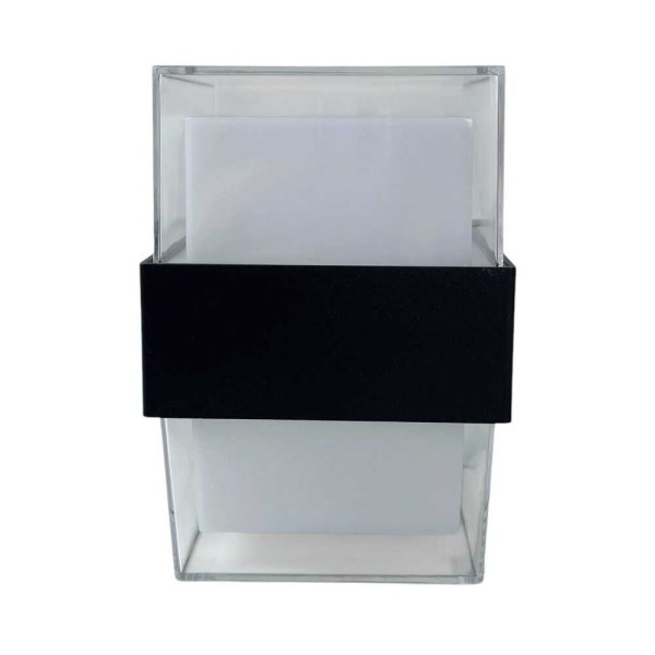 Светильник фасадный Violux ZEBRA-S 10W 4200K 750Lm ІР44 черный ( 500450 ) - фото №1