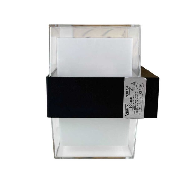 Светильник фасадный Violux ZEBRA-S 10W 4200K 750Lm ІР44 черный ( 500450 ) - фото №2