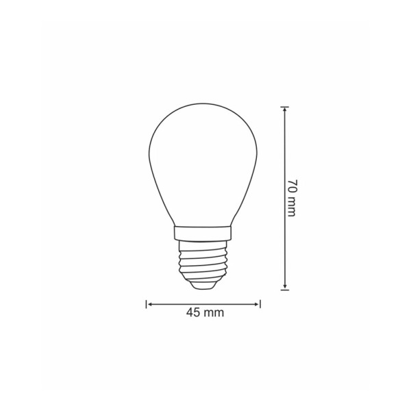 Светодиодная лампочка для гирлянды из коллекции Party Goldlux 308771 E27 2x0.5W 3000K 50Lm зеленая - фото №2