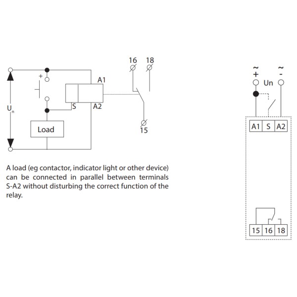 Однофункціональне реле часу NOARK Ex9TR DO 1CO 1CO 12-240В AC/DC затримка включення (111731) - фото №2