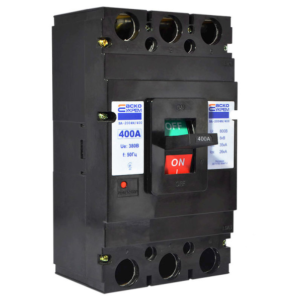 Силовой автоматический выключатель Аско-Укрем ВА-2004N/400 3р 400А (A0010040074)