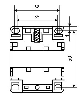 Мініконтактор Аско-Укрем ПМ 0-12-01 C7 36В LC1-K1201 (A0040010140) - фото №5