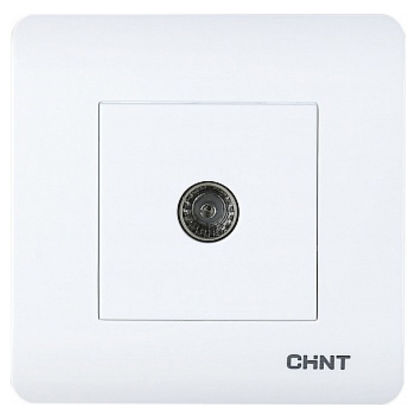 Розетка ТV Chint NEW3 белая (715392)