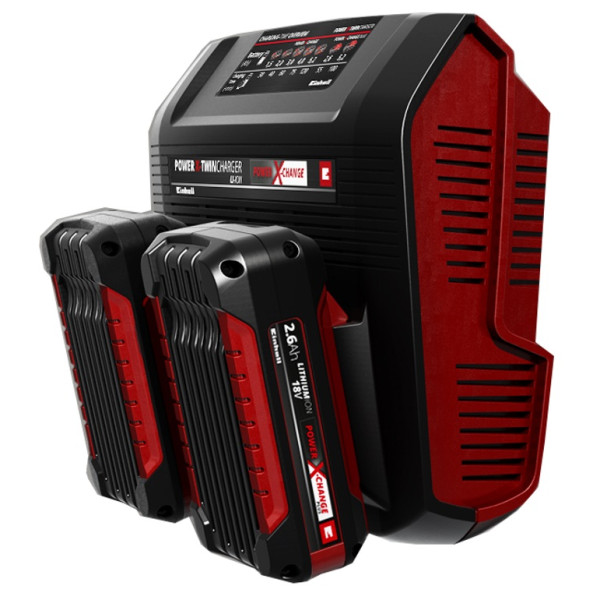 Зарядний пристрій EINHELL 4512069 18V Power-X-Twincharger 3A - фото №3