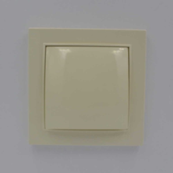 Вимикач Nilson Thor кремовий 1кл ( 27121001 ) - фото №1