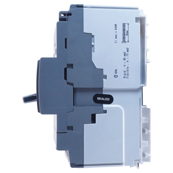 Автоматический выключатель Hager x160, In=40А, 3п, 18kA - фото №4