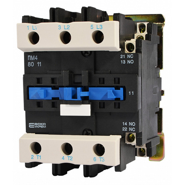 Контактор Аско-Укрем ПМ 4-80 F7 110В LC1-D8011 (A0040010070) - фото №2