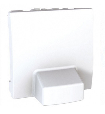 Накладка для виведення білий кабелю Schneider Electric