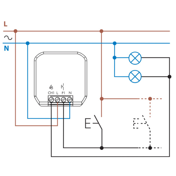 Диммер Finder YESLY 300Вт 230В AC (15218230B300) - фото №1