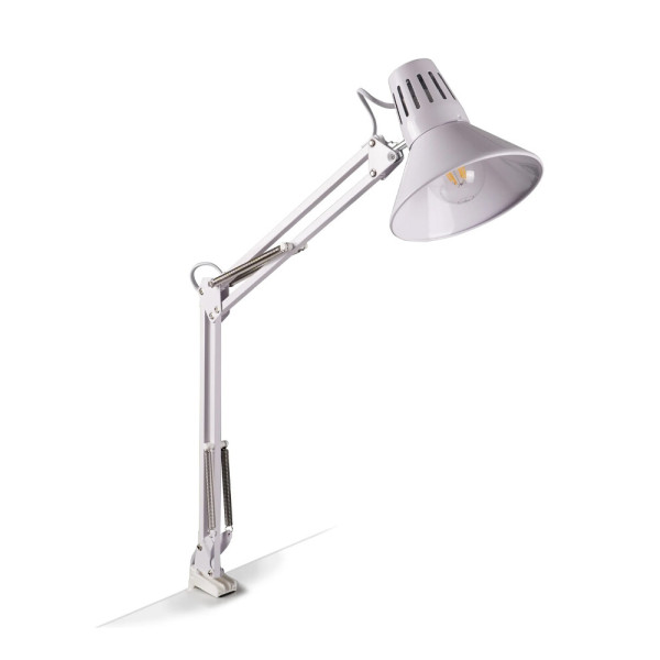 Настольная лампа на струбцине Goldlux 327536 Worker E27 1x10W IP20 - фото №2