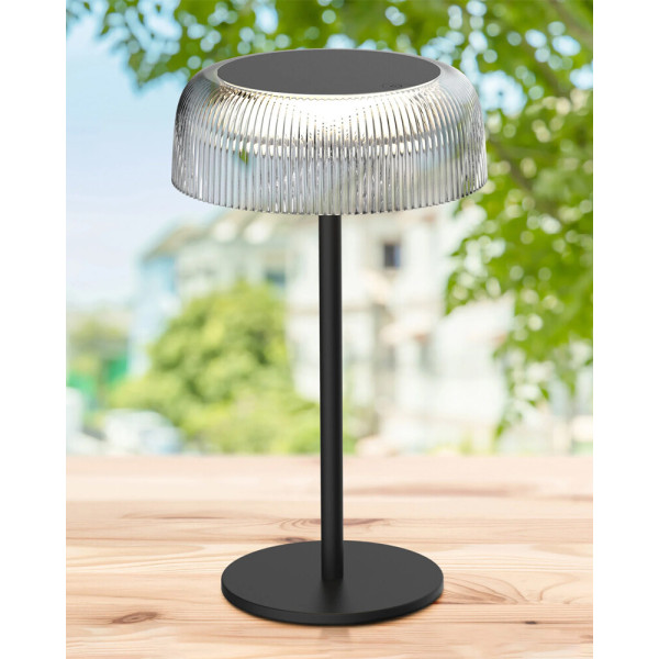 Светильник уличный портативный Goldlux 329912 Trypolis LED 1x2W 2700K 180Lm IP44 черный - фото №1