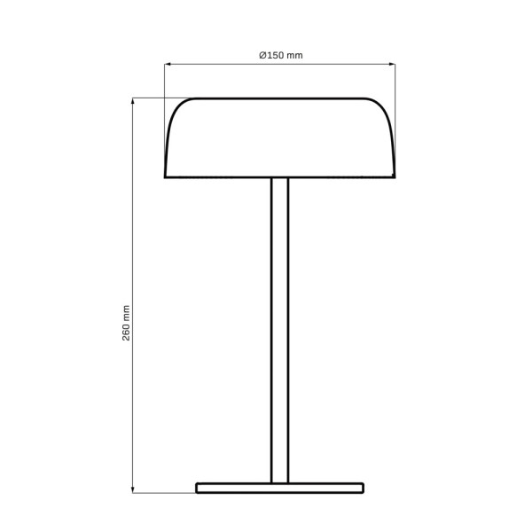 Светильник уличный портативный Goldlux 329912 Trypolis LED 1x2W 2700K 180Lm IP44 черный - фото №3