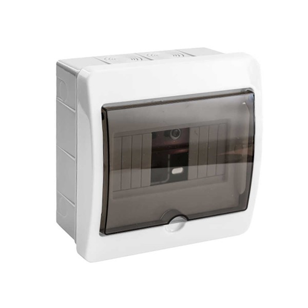 Бокс пластиковый на 6 модулей внутренний КВ-6 прозрачная дверца ( 902401 )