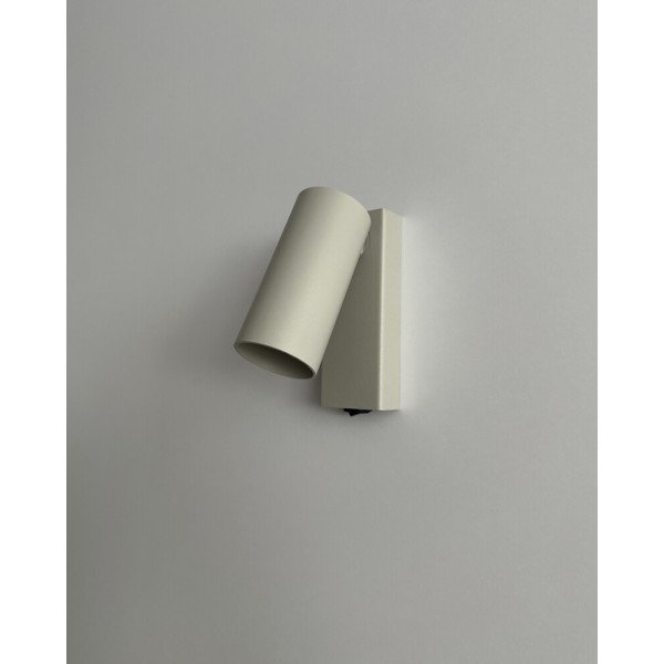 Бра, настенный светильник Nowodvorski 11765 Fourty GU10 1x10W IP20 светло-серый - фото №2