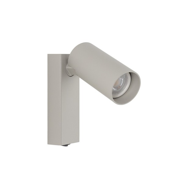 Бра, настенный светильник Nowodvorski 11765 Fourty GU10 1x10W IP20 светло-серый - фото №4