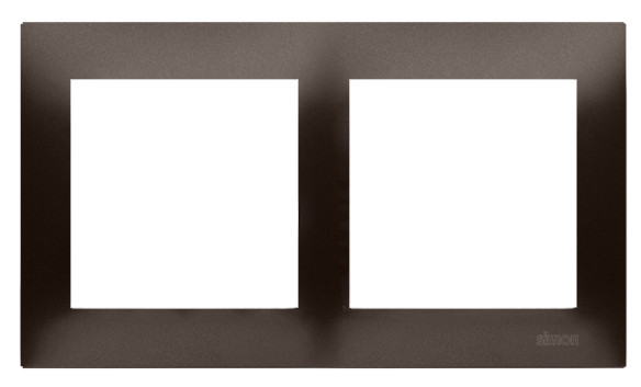 Подвійна рамка Simon Simon 54 Premium DR2/46 (бронза) - фото №1