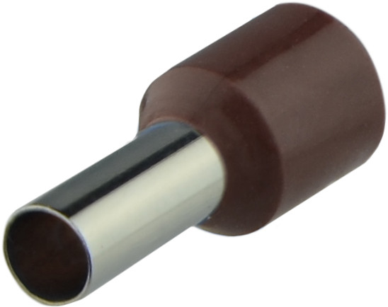 Наконечник Аско-Укрем НТ 10,0-12 изолированный коричневый 100шт (A0060010120)