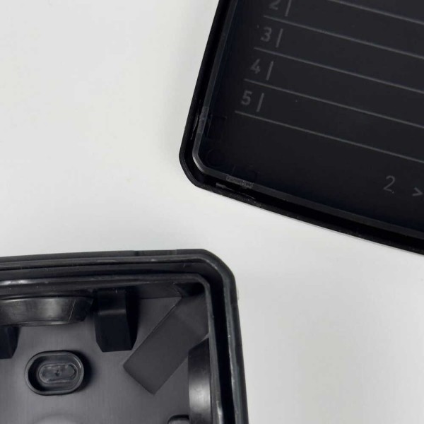 Коробка розподільча СКІМ K85B-0 88х88х52 чорна IP54 ( B1102024 ) - фото №7