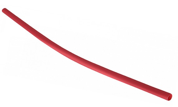 Термоусаджувальна трубка Аско-Укрем Ø2,0/1,0 червона 1м (A0150040357)