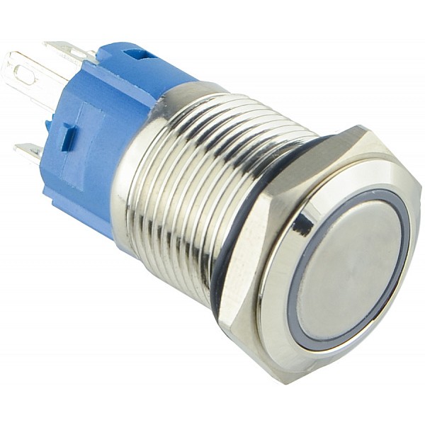 Кнопка Аско-Укрем TYJ 16-261 1NO+1NC 220В з підсвічуванням червона (A0140010092) - фото №1