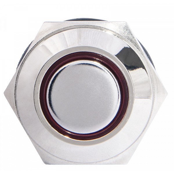 Кнопка Аско-Укрем TYJ 16-261 1NO+1NC 220В з підсвічуванням червона (A0140010092) - фото №2