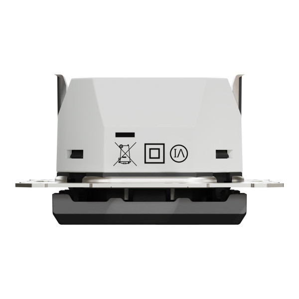 USB розетка Schneider Electric Asfora EPH2700471 USB/Type-C 3А 45Вт антрацит - фото №1