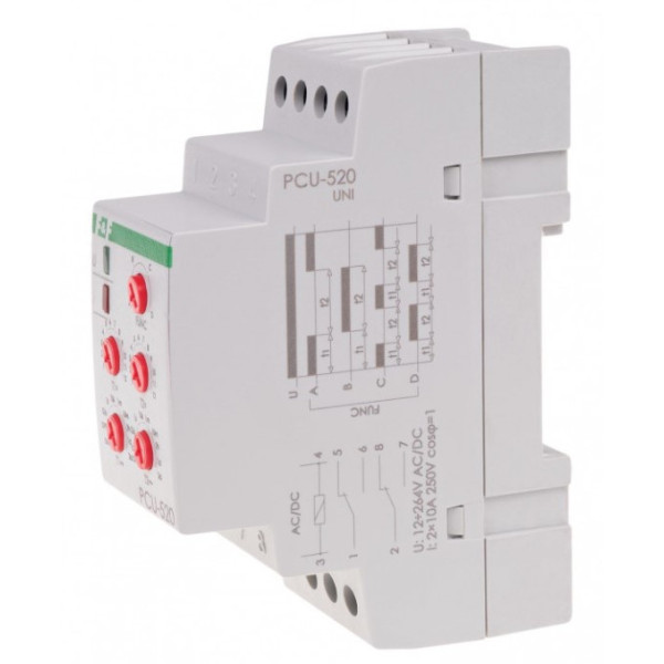 Реле часу F&F PCU-520 - фото №4