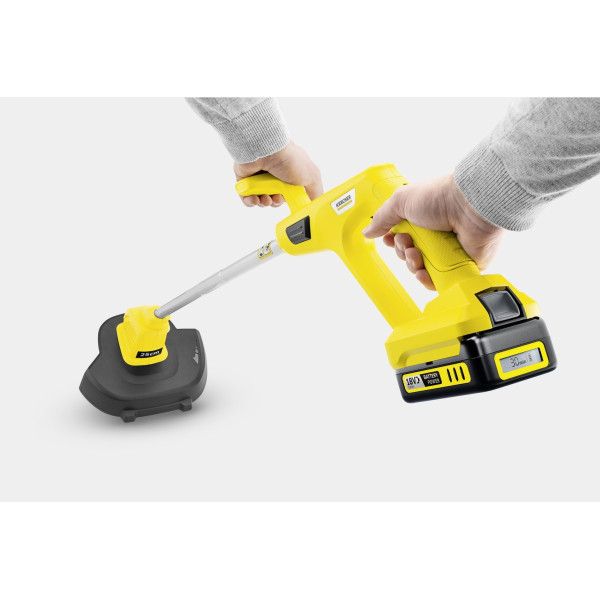 Тример Karcher 1.444-300.0 LTR 18-25 Battery 18В 25см 1.6мм solo - фото №3