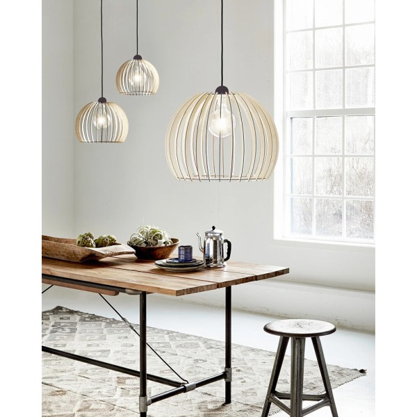 Подвесной светильник, люстра Nordlux 84833014 Chino E27 1x60W IP20 бежевый - фото №1