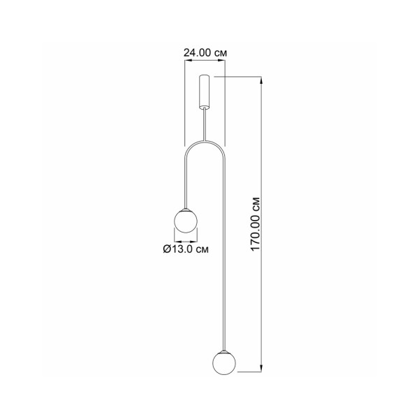 Люстра Imperium Light 349224.05.01 Leister E14 2x40W IP20 - фото №1