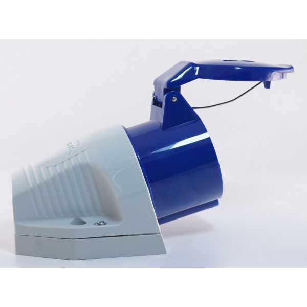 Накладний силовий роз'єм WALTHER WL130306 (2P+E) 32А 230V IP44 - фото №1