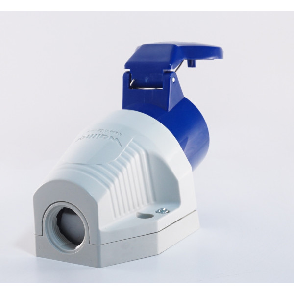 Накладний силовий роз'єм WALTHER WL130306 (2P+E) 32А 230V IP44 - фото №3